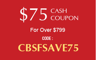 $75 Cash Coupon For Over $799
