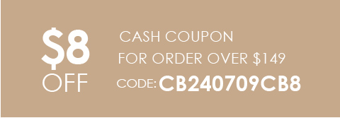 $8 OFF Cash Coupon For Order Over $149