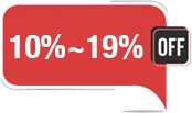 10%~19% OFF