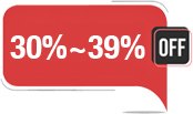 30%~39% OFF